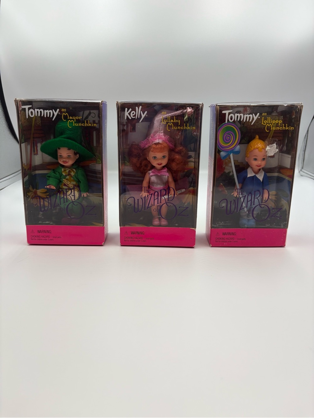 Vtg 1999 Kelly Tommy Wizard of Oz Set NIB